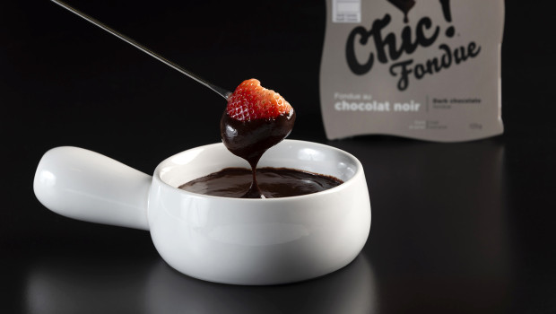 Chic! Fondue au chocolat noir - 1001 Fondues