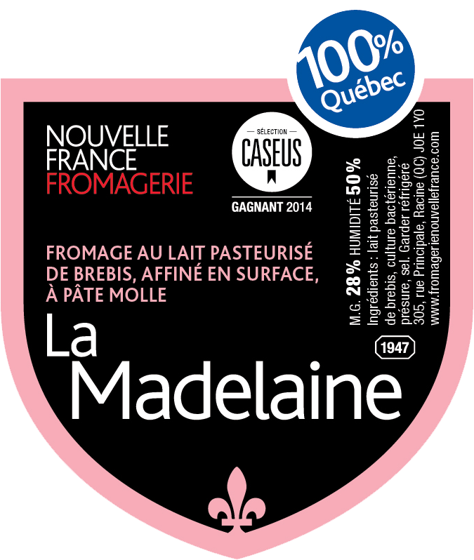 Étiquette - Madelaine (La)